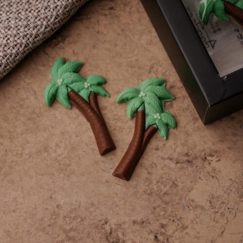 شوكليت بلجيكي فاخر على شكل شجرة جوز الهند المميزة.